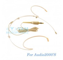YAM Beige HM5-C4AU Headset Microphone For Audio2000S Wireless Microphone