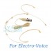 YAM Beige HM5-C4AV Headset Microphone For Electro-Voice Wireless Microphone