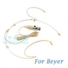 YAM Beige HM5-C4BE Headset Microphone For Beyer Wireless Microphone