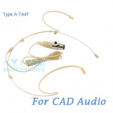 YAM Beige HM5-C4CA Headset Microphone For CAD Audio Wireless Microphone