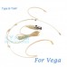 YAM Beige HM5-C4G Headset Microphone For Vega Wireless Microphone