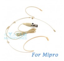 YAM Beige HM5-C4M Headset Microphone For Mipro Wireless Mirophone