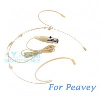 YAM Beige HM5-C4Q Headset Microphone For Peavey Wireless Mirophone