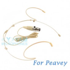 YAM Beige HM5-C4Q Headset Microphone For Peavey Wireless Mirophone