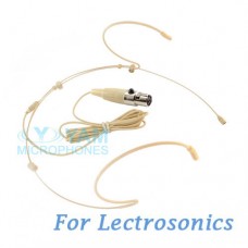 YAM Beige HM5-C5L Headset Microphone For Lectrosonics Wireless Microphone