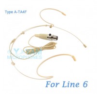 YAM Beige HM5-C6K Headset Microphone For Line 6 Wireless Microphone
