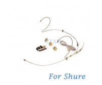 YAM Beige HM6-C4S Earset Microphone For SHURE Wireless Microphone