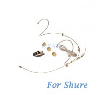 YAM Beige HM6-C4S Earset Microphone For SHURE Wireless Microphone