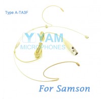 YAM Beige HM8-C3N Headset Microphone For SAMSON Wireless Microphone