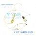 YAM Beige HM8-C3N Headset Microphone For SAMSON Wireless Microphone