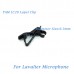 YAM LC30 Microphone Lapel Tie Clip For Sennheiser ME2 Lavalier Mic
