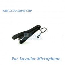 YAM LC30 Microphone Lapel Tie Clip For Sennheiser ME2 Lavalier Mic