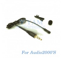 YAM Black LM1-C4AU Lavalier Microphone For Audio2000S Wireless Microphone