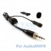 YAM Black LM1-C4AU Lavalier Microphone For Audio2000S Wireless Microphone
