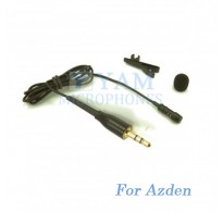 YAM Black LM1-C4AZ Lavalier Microphone For Azden Wireless Microphone