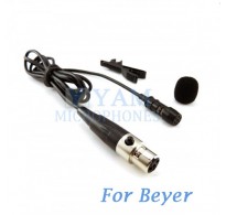 YAM Black LM1-C4BE Lavalier Microphone For Beyer Wireless Microphone