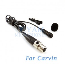 YAM Black LM1-C4C Lavalier Microphone For Carvin Wireless Microphone