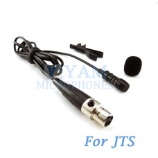 YAM Black LM1-C4J Lavalier Microphone For JTS Wireless Microphone