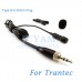 YAM Black LM1-C4R Lavalier Microphone For Trantec Wireless Microphone
