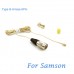 YAM Beige LM2-C3N Lavalier Microphone For SAMSON Wireless Microphone