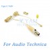 YAM Beige LM2-C4AT Lavalier Microphone For Audio Technica Wireless Microphone