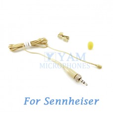 YAM Beige LM2-C4SE Lavalier Microphone For Sennheiser Wireless Microphone