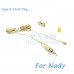 YAM Beige LM2-C4Z Lavalier Microphone For Nady Wireless Microphone