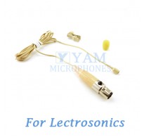 YAM Beige LM2-C5L Lavalier Microphone For Lectrosonics Wireless Microphone