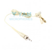 YAM Beige LM3-C4SE Lavalier Microphone For Sennheiser Wireless Microphone