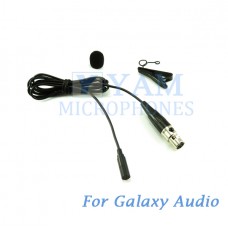 YAM Black LM3-C3G Lavalier Microphone For Galaxy Audio Wireless Microphone