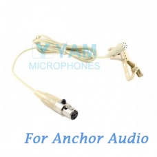 YAM Beige LM3-C4AO Lavalier Microphone For Anchor Audio Wireless Microphone