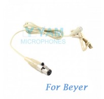 YAM Beige LM3-C4BE Lavalier Microphone For Beyer Wireless Microphone