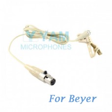 YAM Beige LM3-C4BE Lavalier Microphone For Beyer Wireless Microphone