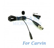 YAM Black LM3-C4C Lavalier Microphone For Carvin Wireless Microphone