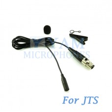 YAM Black LM3-C4J Lavalier Microphone For JTS Wireless Microphone