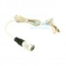 YAM Beige LM3-C3N Lavalier Microphone For SAMSON Wireless Microphone