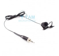 YAM Black LM5-C4SE Lavalier Microphone For Sennheiser Wireless Microphone