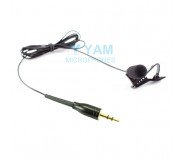 YAM Black LM5-C4AU Lavalier Microphone For Audio2000S Wireless Microphone