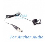 YAM Black LM5-C4AO Lavalier Microphone For Anchor Audio Wireless Microphone