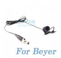 YAM Black LM5-C4BE Lavalier Microphone For Beyer Wireless Microphone