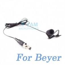 YAM Black LM5-C4BE Lavalier Microphone For Beyer Wireless Microphone