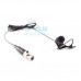 YAM Black LM5-C4AT Lavalier Microphone For Audio Technica Wireless Microphone