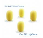 YAM SMW20 Mic Foam Windscreen For Beige Headset Lapel Tie-clip Microphones