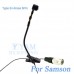 YAM Black Y608-C3N Instrument Microphone For SAMSON Wireless Microphone
