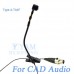 YAM Black Y608-C4CA Instrument Microphone For CAD Audio Wireless Microphone