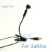 YAM Black Y608-C4W Instrument Microphone For  SONY Wireless Mirophones