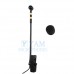 YAM Black Y608-C4AZ Instrument Microphone For Azden Wireless Microphone