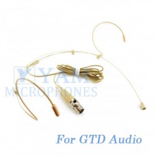 YAM Beige HM3-C3D Headset Microphone For GTD Audio Wireless Microphone
