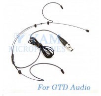 YAM Black HM3-C3D Headset Microphone For GTD Audio Wireless Microphone