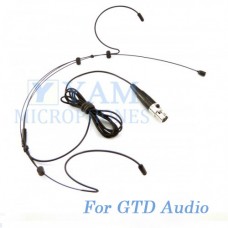 YAM Black HM3-C3D Headset Microphone For GTD Audio Wireless Microphone